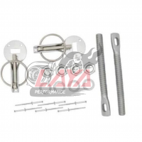 attache capot argent